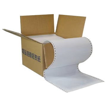 電腦連續報表紙 80行  9.5 x 5.5cm  1500張