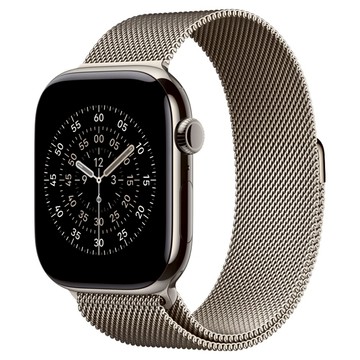 Apple 2025 Apple Watch S11 鈦金屬  46mm  原色 + M/L原色米蘭式錶環  GPS + 行動網路