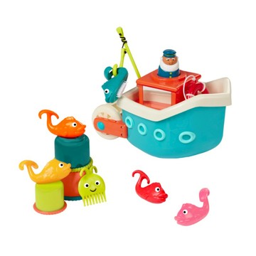 B.toys 小船長釣魚組 海洋藍  1個  多色