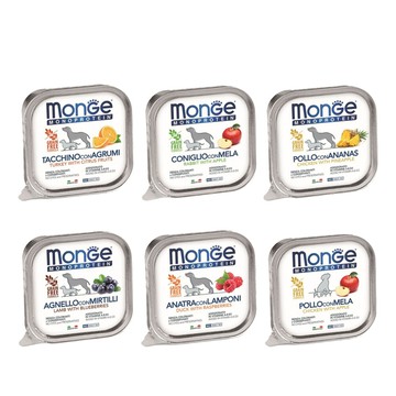 毛豆寵物瑪恩吉 monge mono蔬果 狗餐盒 150g