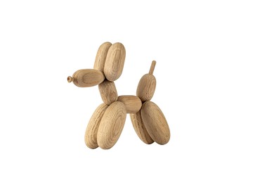 十犬十美【Boyhood】氣球狗造型橡木擺飾 - 大 (橡木色) 居家擺飾 可愛療癒 獻上日常驚喜 好友 情人禮 生日禮