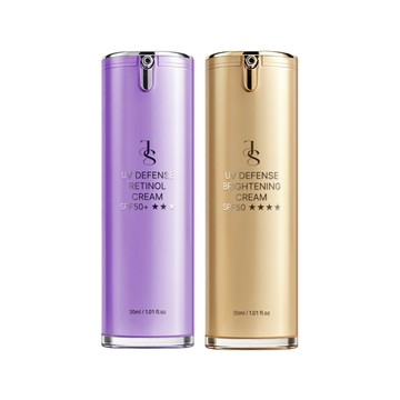 鳶尾花A醇防曬素顏霜SPF50+★★★30ml+抗UV防曬素顏霜PRO SPF50★★★★30ml