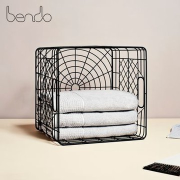 Bendo 收納籃 置物籃 迷你 霧面黑