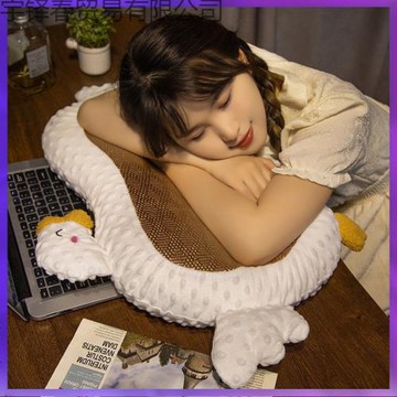 夏季涼感冰豆豆記憶棉枕頭學生宿舍睡覺透氣護頸涼席抱枕靠墊刺繡