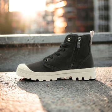 PALLADIUM PAMPA 9色經典拉鍊款潮流帆布軍靴 79101