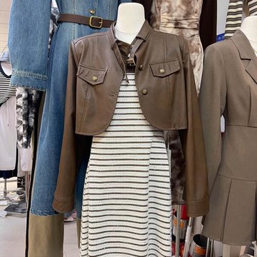 十三行2025冬季小個子輕熟風立領PU皮衣機能風辣妹機車服短外套女