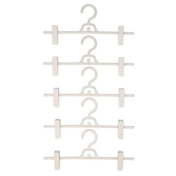 【DECO HOME商品】可連結褲裙衣架 5P LMO SU02(DH) NITORI宜得利家居
