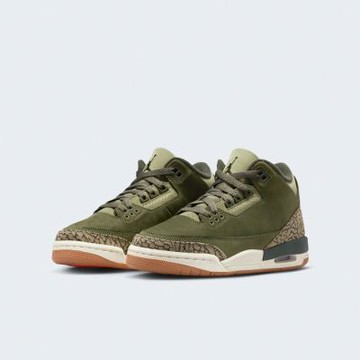 Nike 休閒鞋 Air Jordan 3 Retro GS 大童 女鞋 軍綠 AJ3 喬丹 DM0967-202