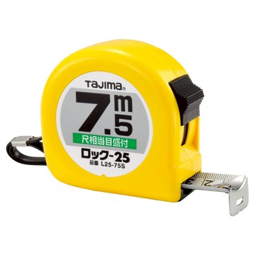 TaJIma 田島 台尺捲尺 L25-75SBL 7.5m x 25mm  1個