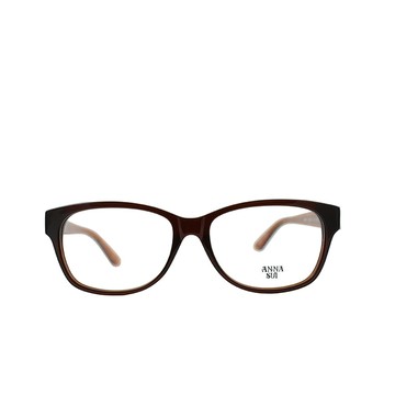 【ANNA SUI】安娜蘇 奇異花語三色光學眼鏡(夕陽橘) AS586-105