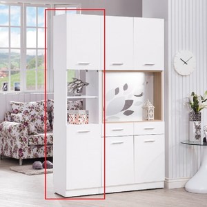 克萊兒白色1.3尺玄關中空雙面鞋櫃