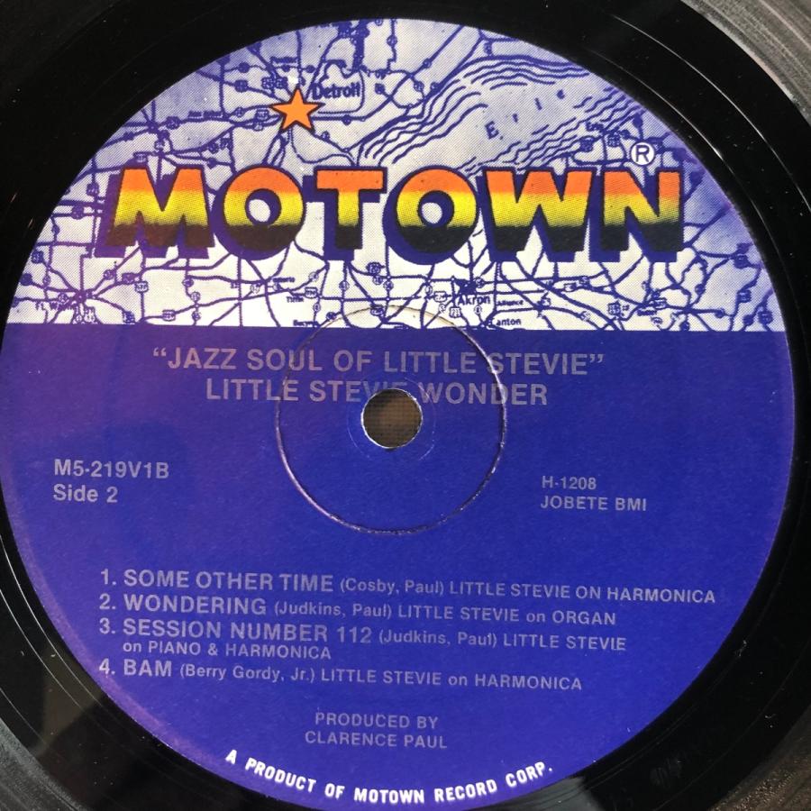 Little Stevie Wonder   The Jazz Soul Of Little Stevie LP Motown