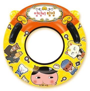《屁屁偵探 Butt Detective》 屁屁偵探黃款游泳圈65cm  東喬精品百貨