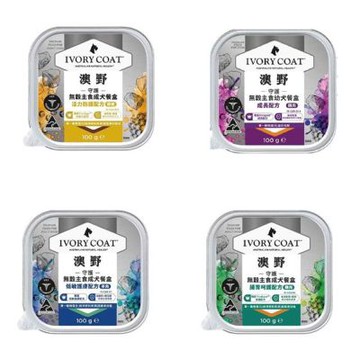 澳洲IVORY COAT澳野-守護無穀主食成犬餐盒系列-100g【18入=盒】