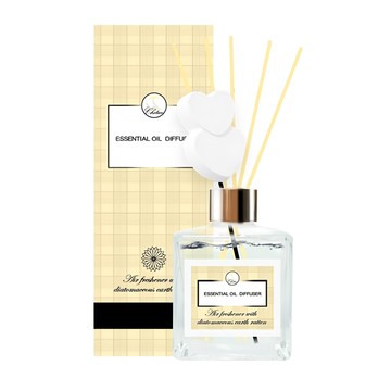 QiMart經典款珪藻土香氛精油瓶組 精選進口香氛精油 純手工珪藻土擴香塊  黑莓魅惑  1件  200ml