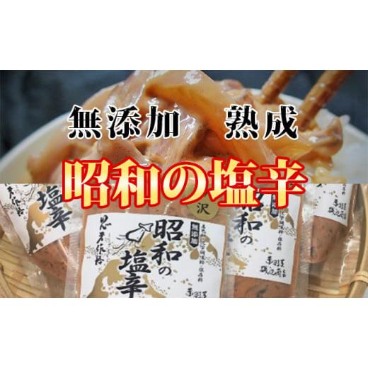 ふるさと納税 青森県 鰺ヶ沢町 昭和の塩辛エコパック100g×5袋セット※?ご入金確認後?3ヶ月以内の発送になります。