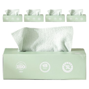 WE CHAMP 抽取式抹布 多功能 超細纖維 不易掉毛 吸水去油  20 x 20cm  5盒