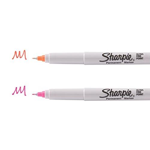 Sharpie パーマネントマーカー アルティメットコレクション 細字 極細ポイント アソートカラー