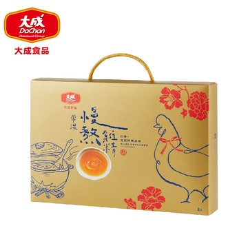 【大成食品】常溫慢熬雞精8入禮盒((50ml*8包/盒)