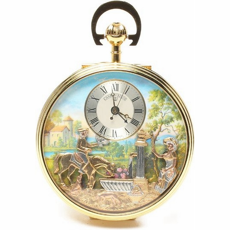 カラクリ懐中時計 オルゴール 目覚まし機能付き 手動巻き ユニセックス Charlesreuge 中古 通販 Lineポイント最大0 5 Get Lineショッピング