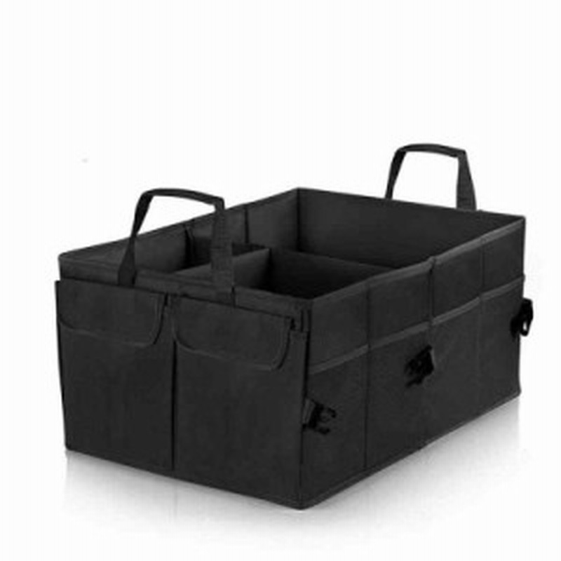 車 収納 トランク 大容量 トランク収納ボックス 折り畳み キャンプ収納 滑り止め カー用品 便利グッズ 車用収納ボックス 黒 通販 Lineポイント最大1 0 Get Lineショッピング