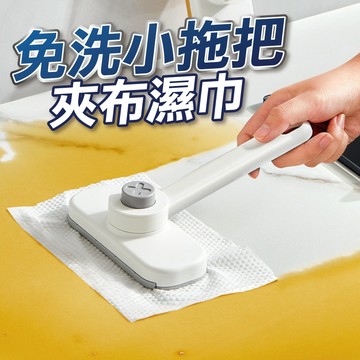 【隔日到貨】洗臉巾拖把 小拖把 免手洗拖把 懶人拖把 浴室拖把 地板拖 平板拖把 拖把地板清潔 乾濕拖把 免洗拖把