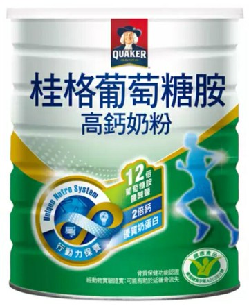 桂格葡萄糖胺高鈣奶粉 1.5kg 【合康連鎖藥局】