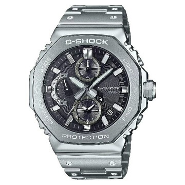 CASIO卡西歐 G-SHOCK  B2100系列 GMC-B2100D-1A 八角形全金屬藍牙計時指針錶 黑面 46.3mm｜樂天領券現折★全館特惠中★指定刷卡回饋10%