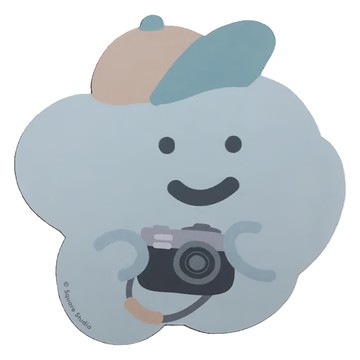 Square Studio 方坊 滑鼠墊 喜寶攝影師  20公分 x 20公分  1個