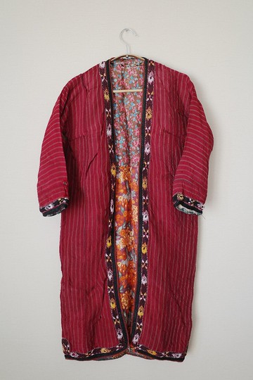 瑕疵優惠 Vintage Turkmen coat 土庫曼民族手工刺繡外套