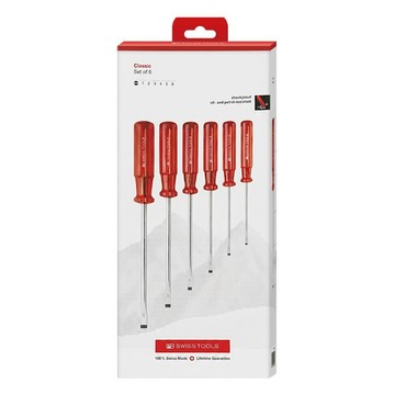 PB SWISS TOOLS 經典握柄起子CBB 6支組  1組