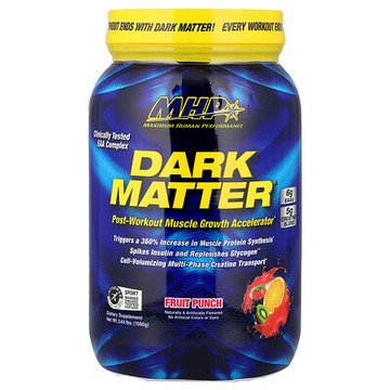 MHP, Dark Matter®，鍛鍊後肌肉生長加速劑，混合水果味，3.44 磅（1560 克）