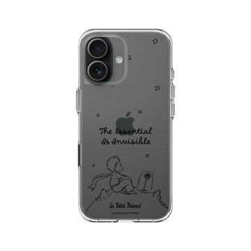 iPhone 17 Clear Case（相機按鈕） 透明 - Le Petit Prince 小王子 - 真正重要的東西是肉眼看不見的