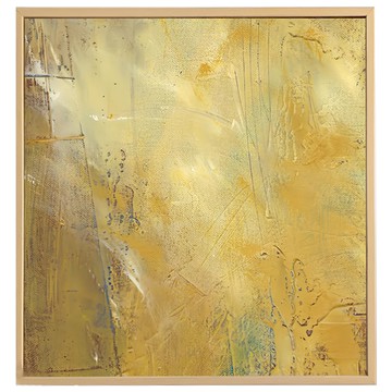 菠蘿選畫所 抽象畫 琥珀 APAD4431G 40 x 40cm 畫框 台灣製  琥珀 金框