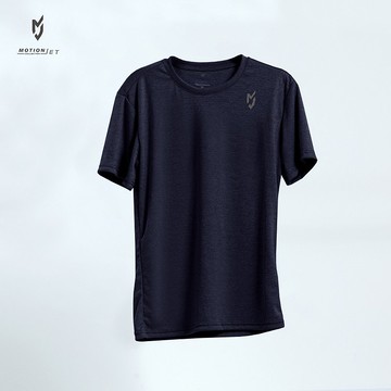 MJC011-木醣醇中性版運動短袖 (石墨黑) XS-3XL