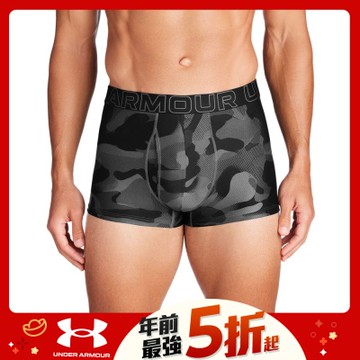 【UNDER ARMOUR】UA 男 Perf Tech Nov 3吋四角褲(3入)_1383883-001