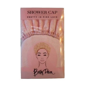 多功能吸水浴帽-粉