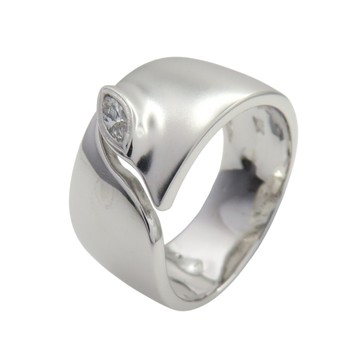 【二手名牌BRAND OFF】JEWELRY 無品牌珠寶 18K白金 鑽石 戒指