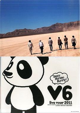 V6 A4文件夾V6 live tour 2011 Sexy.Honey.Bunny！