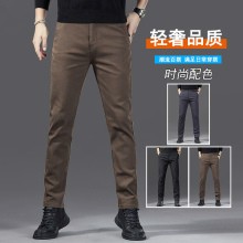休閒褲 百搭防牛仔西褲 修身直筒褲 闊腿拖地褲 青少年長褲 直筒衛褲