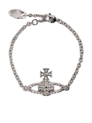 Vivienne Westwood - Mayfair Orb-plaque bracelet - women - Brass - OS - Silver