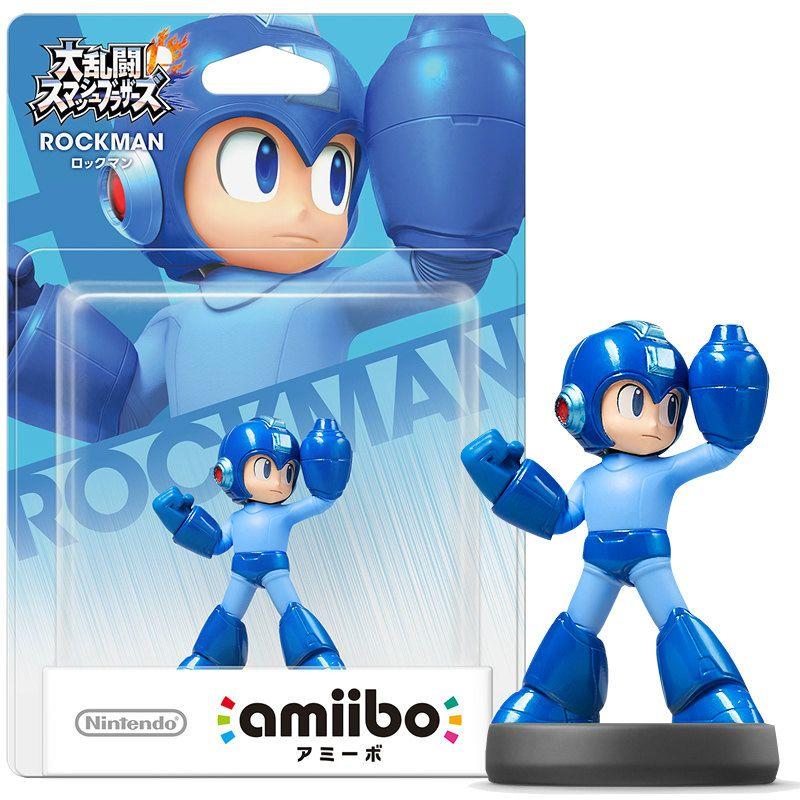 新品即納』{ACC}{WiiU}amiibo(アミーボ) ロックマン (大乱闘スマッシュブラザーズシリーズ) 任天堂(NVL-C-AACB)(20150219)  | LINEブランドカタログ