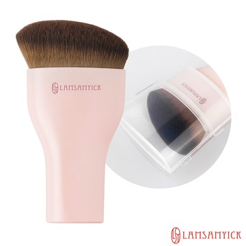 LSY林三益 坡型弧面粉底刷(水滴型)-柔瑰粉