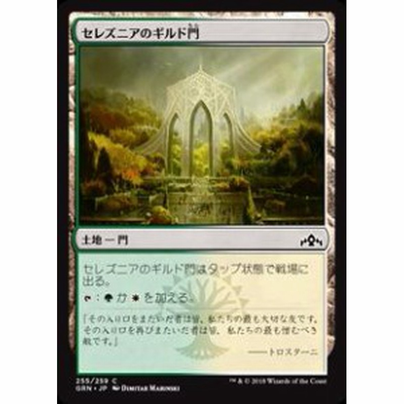 Mtg マジック ザ ギャザリング セレズニアのギルド門 コモン ラヴニカのギルド Grn 255 日本語版 土地 通販 Lineポイント最大1 0 Get Lineショッピング