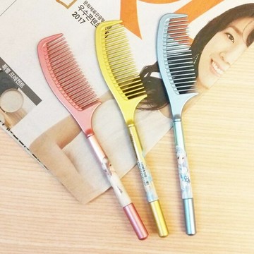 A3961 梳子筆 梳子 造型筆 原子筆 中性筆 創意文具 贈品禮品