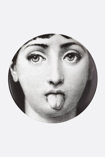 FORNASETTI Tema e Variazioni N° 82 porcelain wall plate Unisex