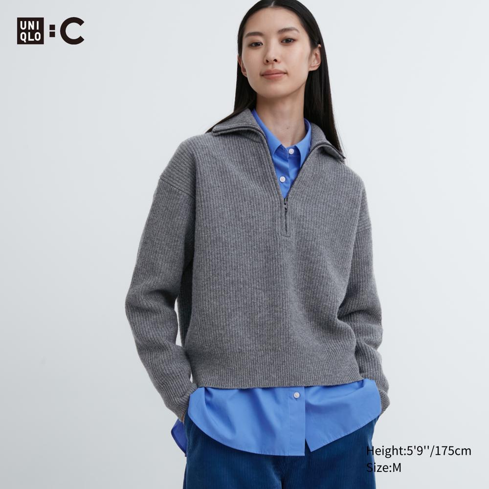 特級小羊毛半開襟拉鍊式毛衣推薦| UNIQLO網路商店| LINE購物