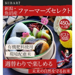 令和4年産 新潟産 魚沼産 450g×2袋 農家のとっておきこしひかり ファーマーズセレクト お試し販売 ポスト投函 お米 コシヒカリ 3合×2袋