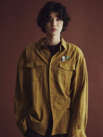 Marang Pocket Check Shirt (Mustard)