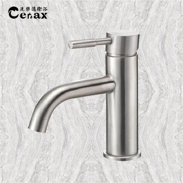 【CERAX 洗樂適衛浴】304不鏽鋼拉絲單槍冷熱面盆龍頭(全配)(FT-3021)(未含安裝)